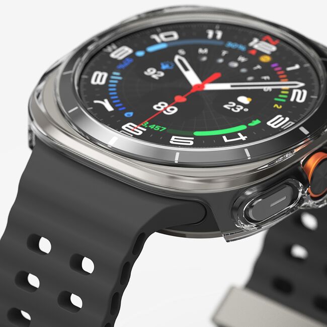 Husa + folie Samsung Galaxy Watch Ultra 47mm Ringke Slim, transparenta