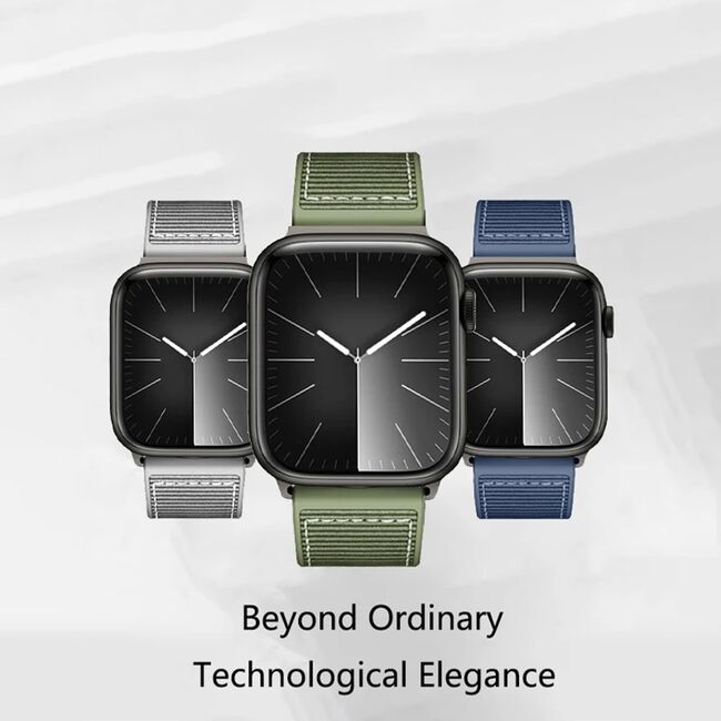 Curea pentru Apple Watch 4, 5, 6, 7, 8, 9, SE, SE2, Ultra, Ultra 2 (42/44/45/49mm) - gri