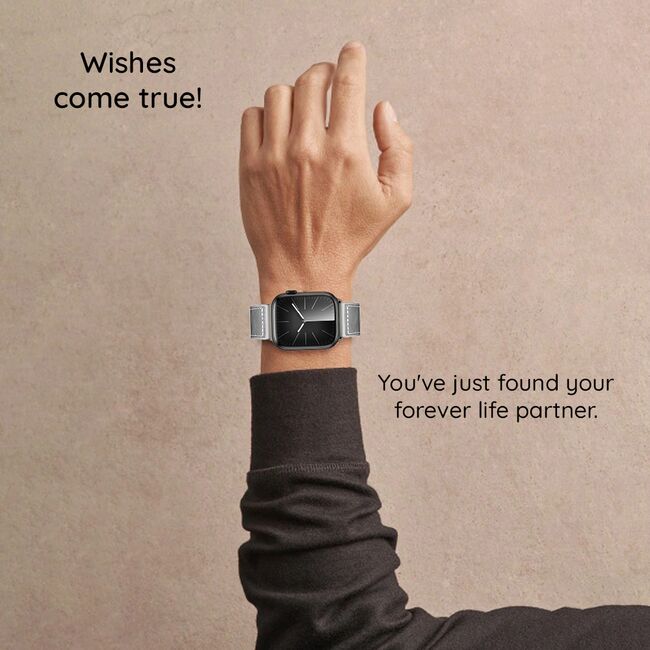 Curea pentru Apple Watch 4, 5, 6, 7, 8, 9, SE, SE2, Ultra, Ultra 2 (42/44/45/49mm) - gri