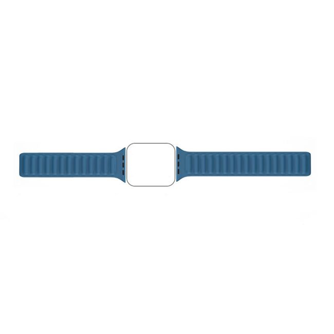 Curea pentru Apple Watch 4, 5, 6, 7, 8, 9, SE, SE2, Ultra, Ultra 2 (38/40/41mm) - alb