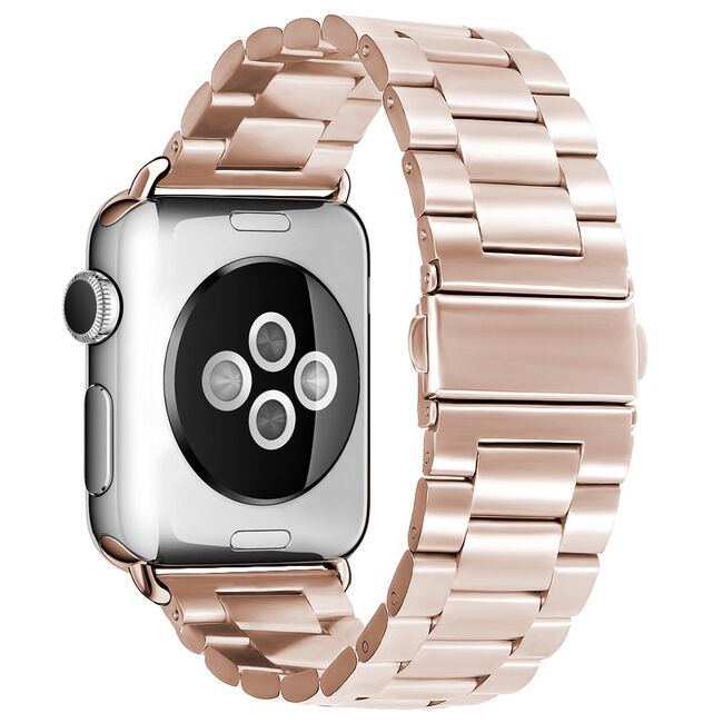 Curea pentru Apple Watch 4, 5, 6, 7, 8, 9, SE, SE2, Ultra, Ultra 2 (38/40/41mm) - roz