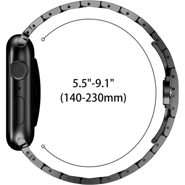 Curea pentru Apple Watch 4, 5, 6, 7, 8, 9, SE, SE2, Ultra, Ultra 2 (42/44/45/49mm) - gri