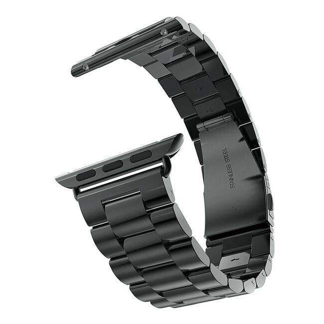 Curea pentru Apple Watch 4, 5, 6, 7, 8, 9, SE, SE2, Ultra, Ultra 2 (42/44/45/49mm) - negru