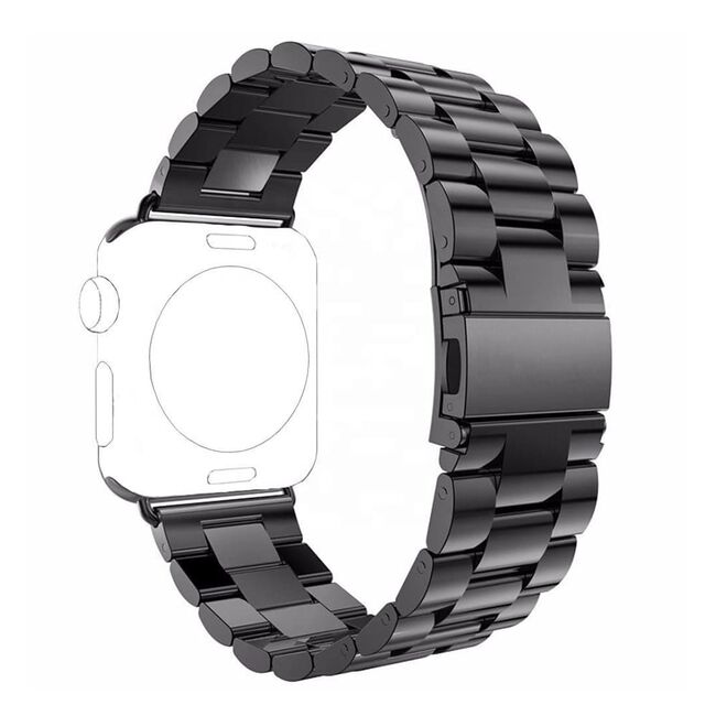 Curea pentru Apple Watch 4, 5, 6, 7, 8, 9, SE, SE2, Ultra, Ultra 2 (42/44/45/49mm) - negru