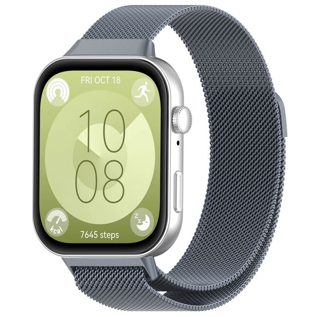 Curea pentru Huawei Fit 3 Steinless Steel - gri
