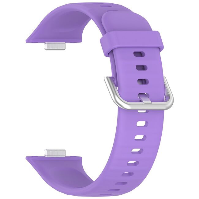 Curea pentru Huawei Fit 3 din silicon - mov