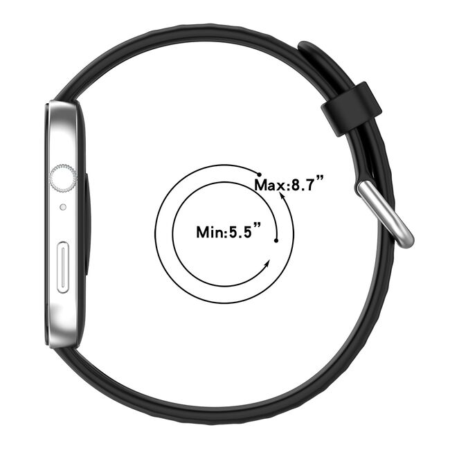 Curea pentru Huawei Fit 3 din silicon - mov