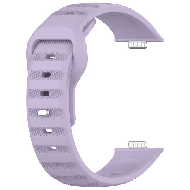 Curea pentru Huawei Fit 3 din silicon - lavanda