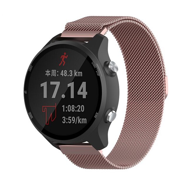 Curea pentru Huawei Watch GT 4 (41mm) Steinless Steel - roz auriu