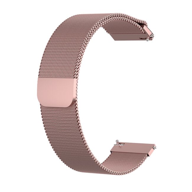 Curea pentru Huawei Watch GT 4 (41mm) Steinless Steel - roz auriu