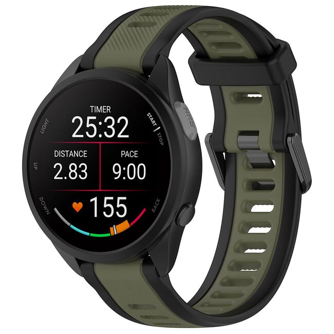 Curea pentru Huawei Watch GT 4 (41mm) din silicon - kaki