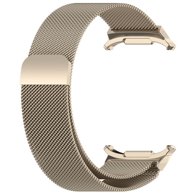 Curea pentru Samsung Galaxy Watch Ultra 47mm Stainless Steel - crem