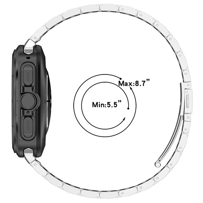 Curea pentru Samsung Galaxy Watch Ultra 47mm Stainless Steel - auriu