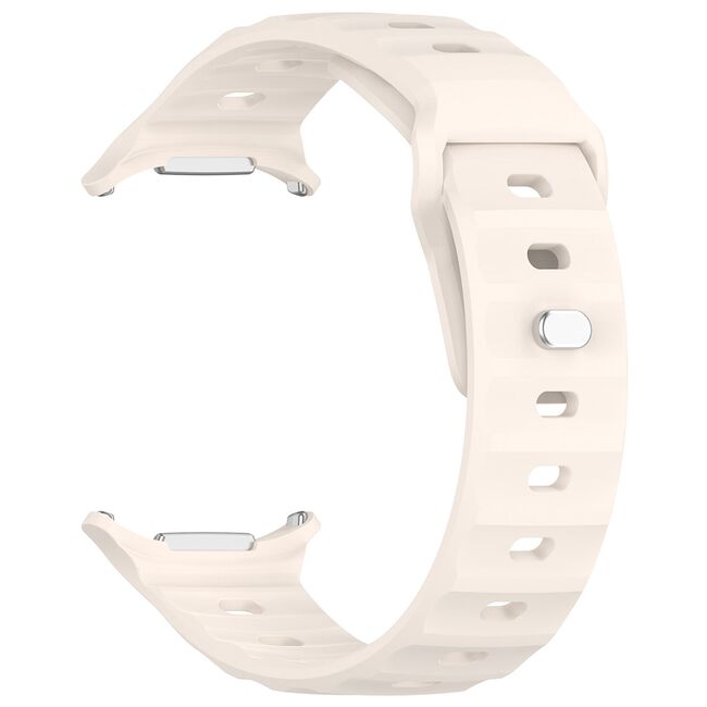 Curea pentru Samsung Galaxy Watch Ultra 47mm din silicon - bej