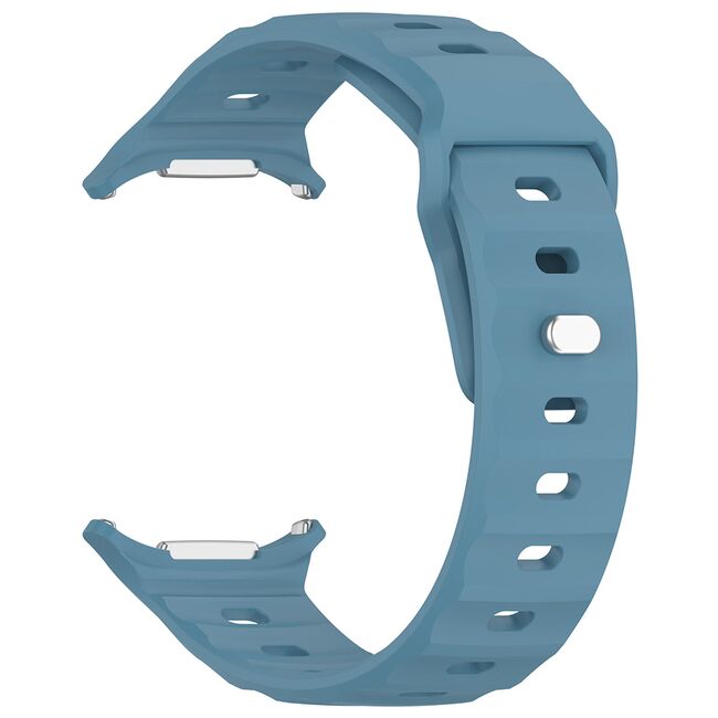 Curea pentru Samsung Galaxy Watch Ultra 47mm din silicon - albastru