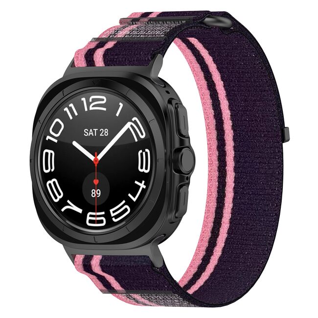 Curea pentru Samsung Galaxy Watch Ultra 47mm - negru roz