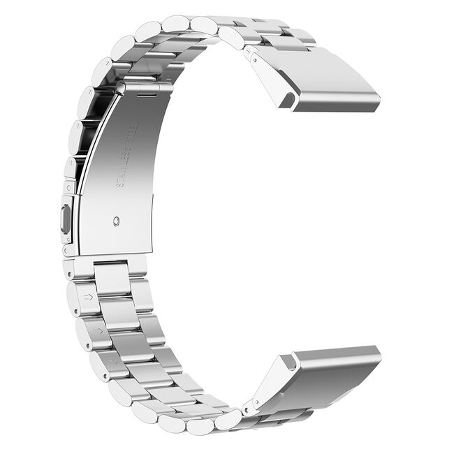 Curea pentru Garmin Fenix 5/5 Plus 6/6 Pro/7/Forerunner 935/945/955/Approach S60/S62 22 mm Quickfit Premium Stainless Steel - argintiu