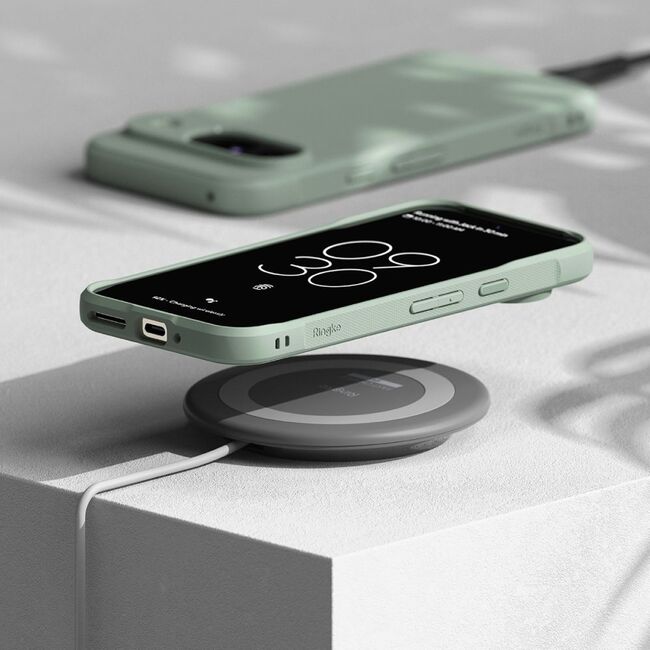 Husa Google Pixel 9 Ringke Onyx, verde menta