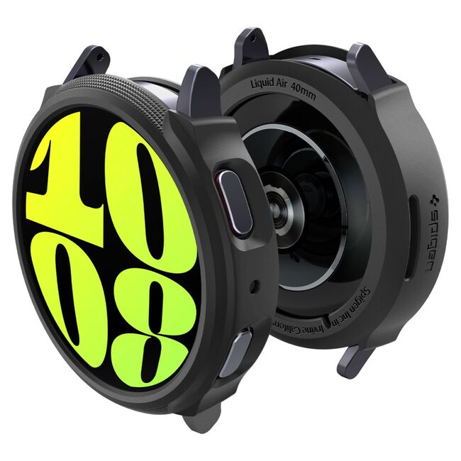 Husa Samsung Galaxy Watch7 40mm Spigen Liquid Air, negru