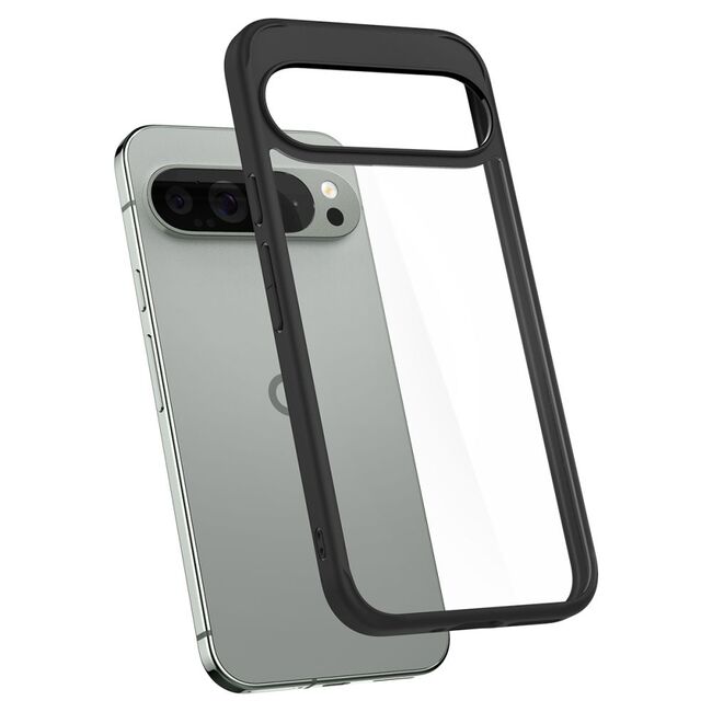 Husa premium pentru  Google Pixel 9 Pro XL Spigen Ultra Hybrid transparent - negru