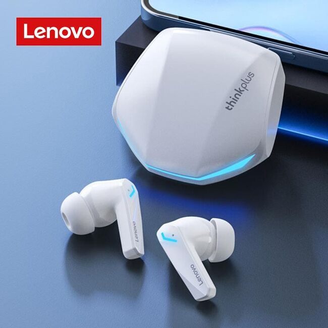 Casti pentru gaming Bluetooth wireless Lenovo GM2 Pro, negru