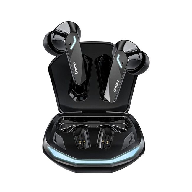 Casti pentru gaming Bluetooth wireless Lenovo GM2 Pro, negru