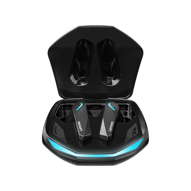 Casti pentru gaming Bluetooth wireless Lenovo GM2 Pro, negru
