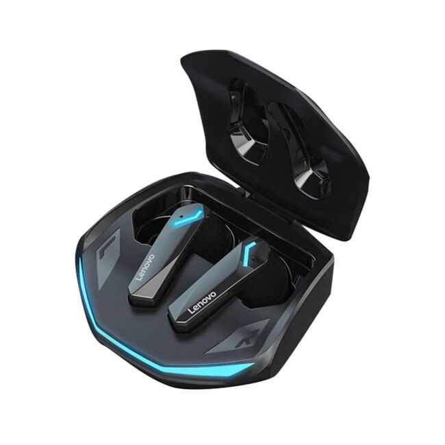 Casti pentru gaming Bluetooth wireless Lenovo GM2 Pro, negru