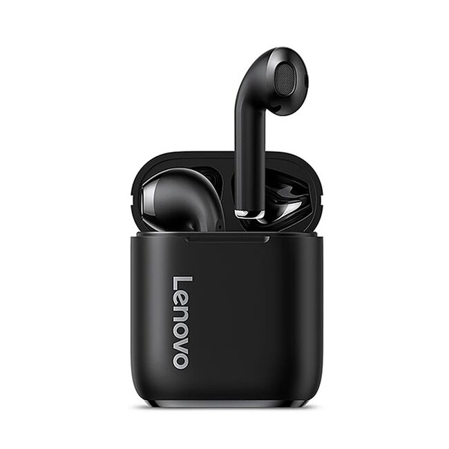 Casti Bluetooth wireless Active Noise Cancelling Lenovo LP2, negru