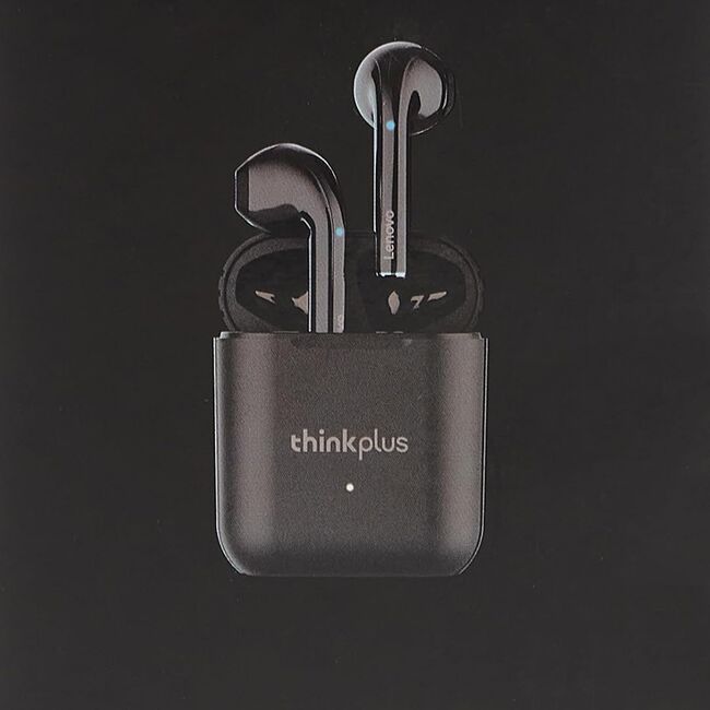Casti Bluetooth wireess Noise Cancelling Lenovo ThinkPlus LP2, alb