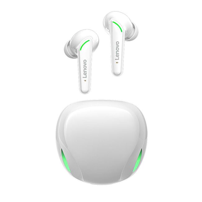 Casti gaming Bluetooth wireless cu microfon Lenovo XT92, alb