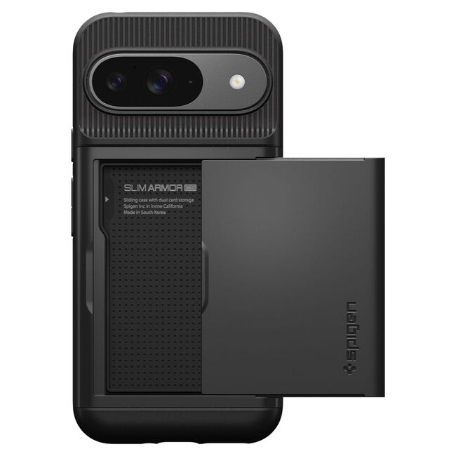 Husa Google Pixel 9 / 9 Pro Spigen Slim Armor CS, negru