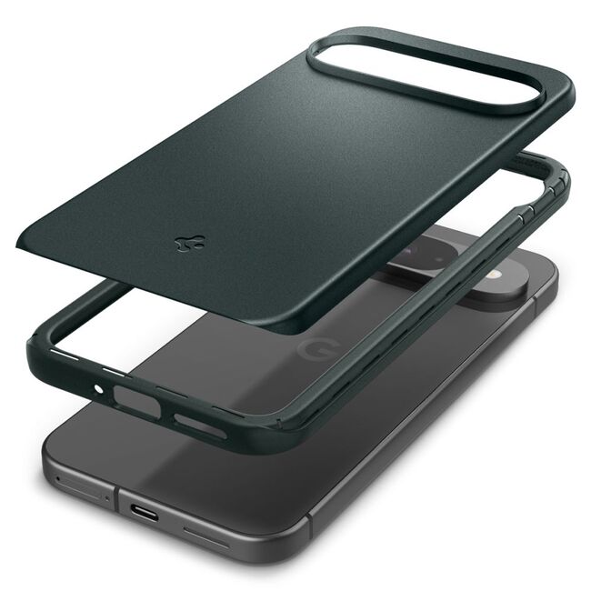 Husa premium pentru  Google Pixel 9 / 9 Pro Spigen Thin Fit - verde