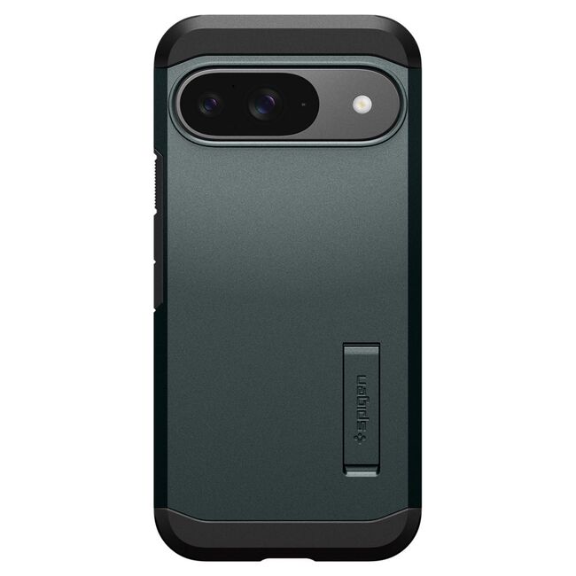 Husa premium pentru  Google Pixel 9 / 9 Pro Spigen Tough Armor - verde