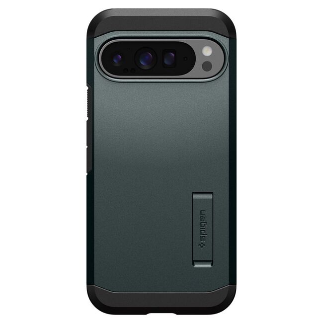 Husa premium pentru  Google Pixel 9 Pro XL Spigen Tough Armor - verde