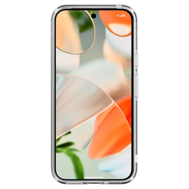 Husa premium pentru  Google Pixel 9 / 9 Pro Spigen Ultra Hybrid MagSafe OneTap Ring - transparent