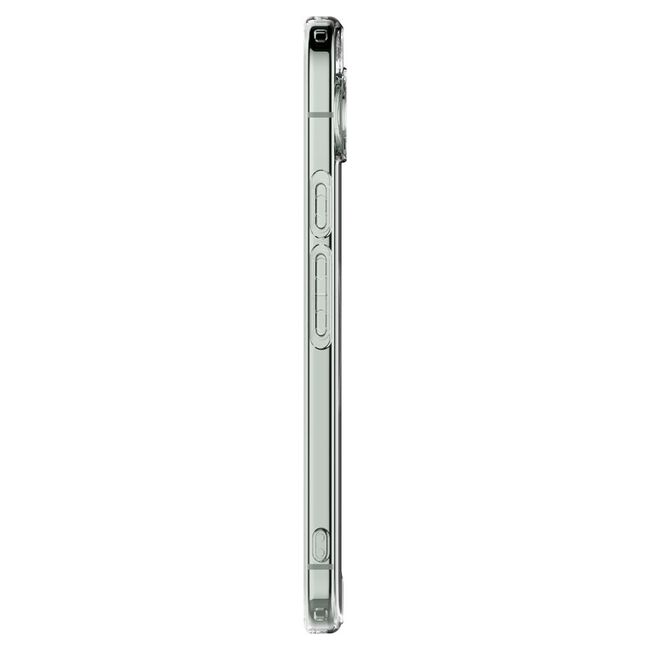 Husa premium pentru  Google Pixel 9 Pro XL Spigen Ultra Hybrid MagSafe OneTap Ring transparent - alb