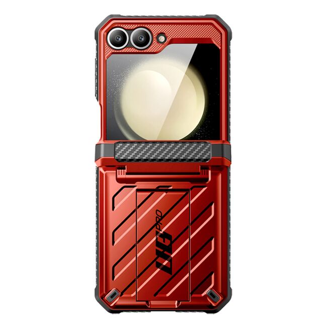 Husa Samsung Galaxy Z Flip 6 Supcase Unicorn Beetle Pro, rosu