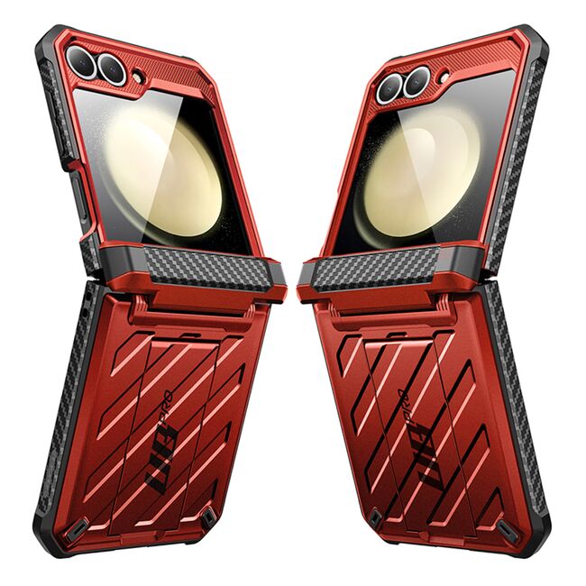 Husa Samsung Galaxy Z Flip 6 Supcase Unicorn Beetle Pro, rosu
