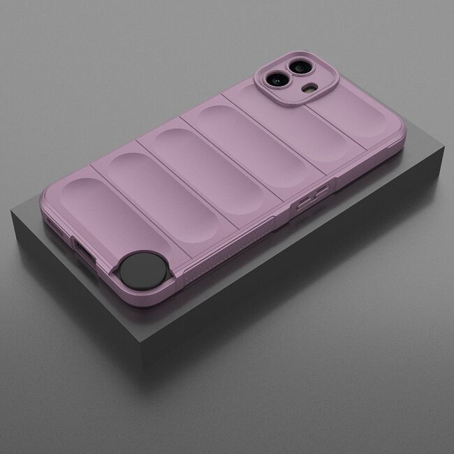 Husa pentru  Nothing CMF Phone 1 Liquid Silicone, Microfibre Lining, Non-Slip Airbag Design, mov