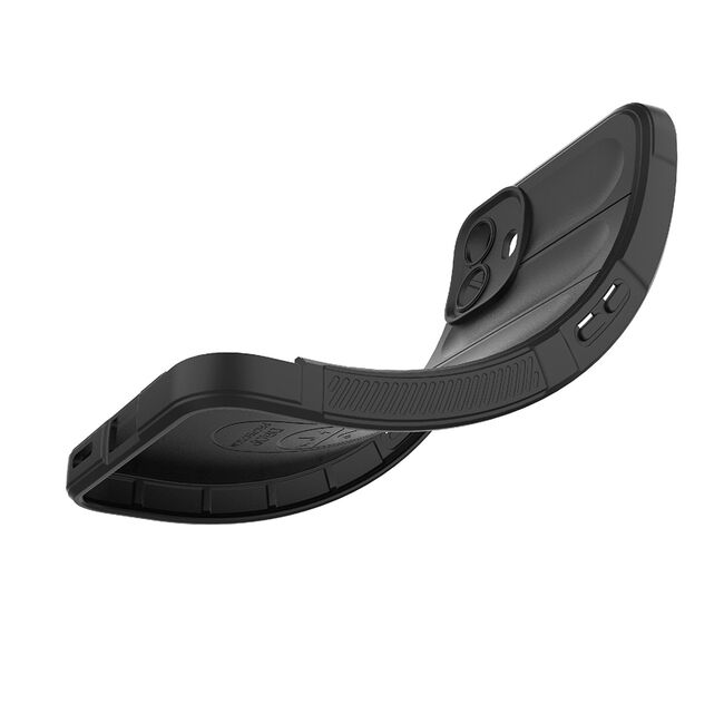 Husa pentru  Nothing CMF Phone 1 Liquid Silicone, Microfibre Lining, Non-Slip Airbag Design, negru