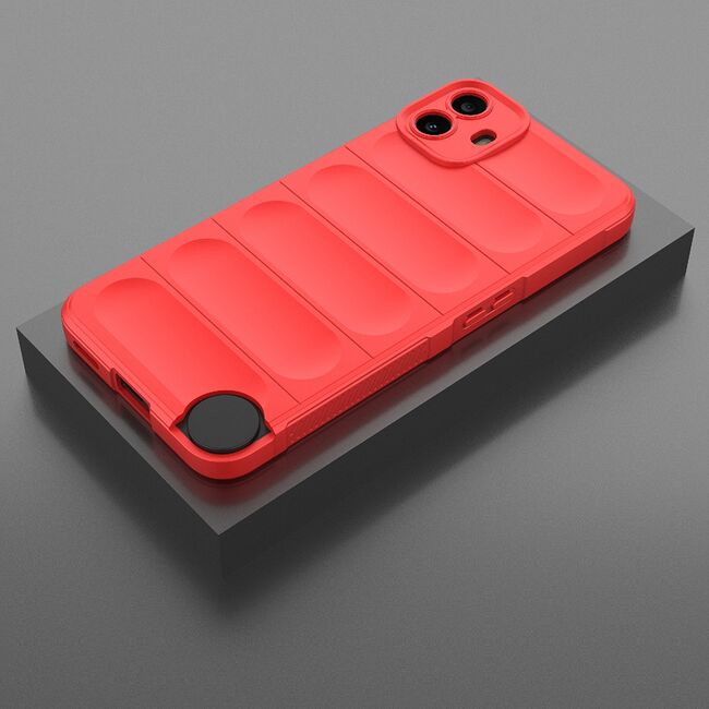Husa pentru  Nothing CMF Phone 1 Liquid Silicone, Microfibre Lining, Non-Slip Airbag Design, rosu