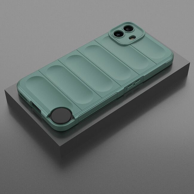 Husa pentru  Nothing CMF Phone 1 Liquid Silicone, Microfibre Lining, Non-Slip Airbag Design, verde