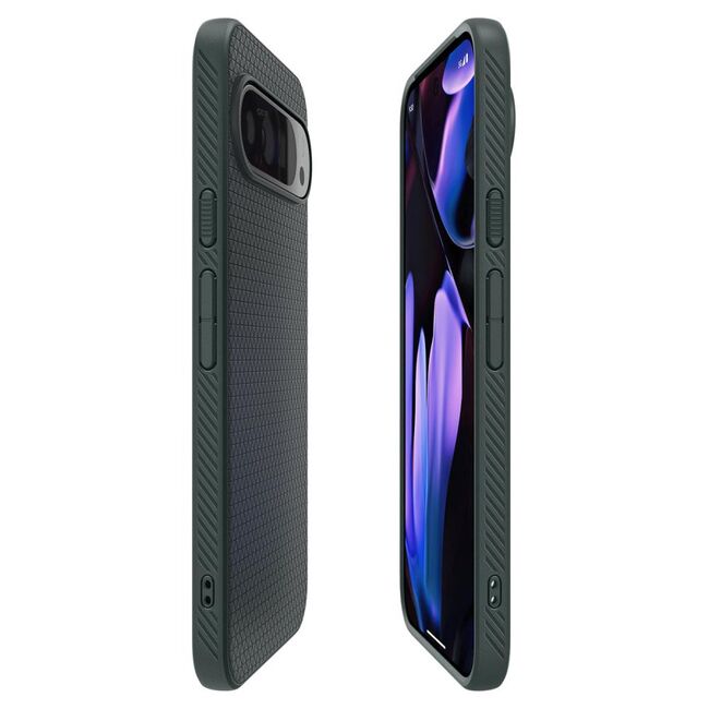 Husa Google Pixel 9 Spigen Liquid Air, abyss green