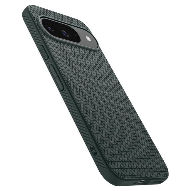 Husa Google Pixel 9 Spigen Liquid Air, abyss green