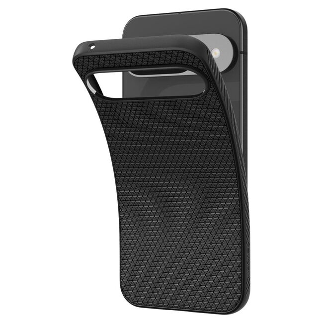 Husa Google Pixel 9 / 9 Pro Spigen Liquid Air, negru