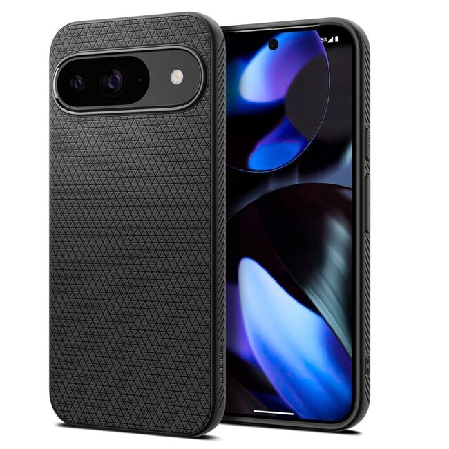 Husa Google Pixel 9 / 9 Pro Spigen Liquid Air, negru
