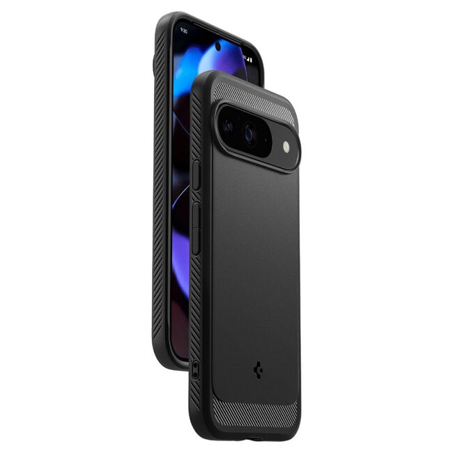 Husa Google Pixel 9 Spigen Rugged Armor, negru
