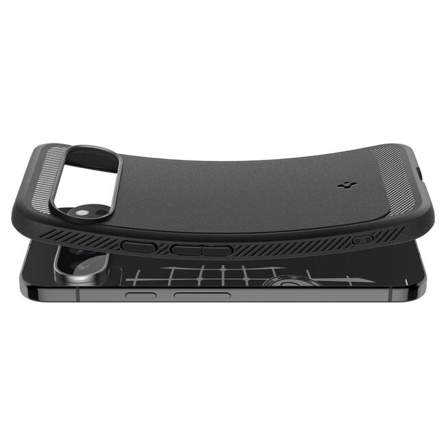 Husa premium pentru  Google Pixel 9 Pro XL Spigen Rugged Armor - negru
