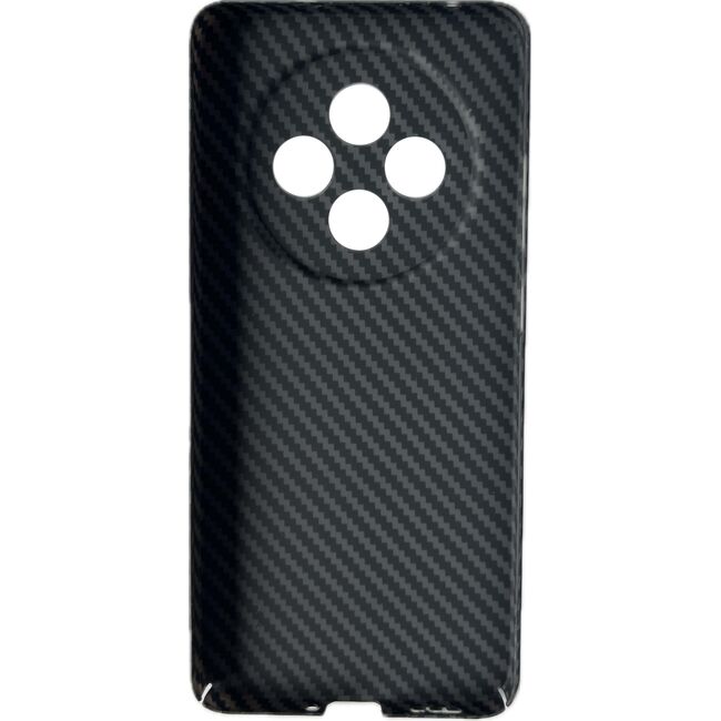 Husa pentru  Oppo Reno 12F, Reno 12FS CarbonFiber UltraSlim, Lightweight, negru